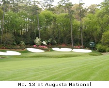 No. 13 at Augusta National