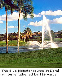 The Blue Monster course