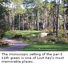 No.11 at Lost Key Golf Club