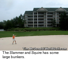 Slammer and Squire Course - Bunkers