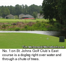 St. Johns Golf Club's East Course - Hole 1